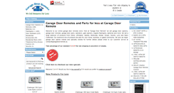 Desktop Screenshot of garagedoorremote.ca